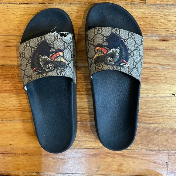 Gucci Shoes Gucci Mens Slides Poshmark